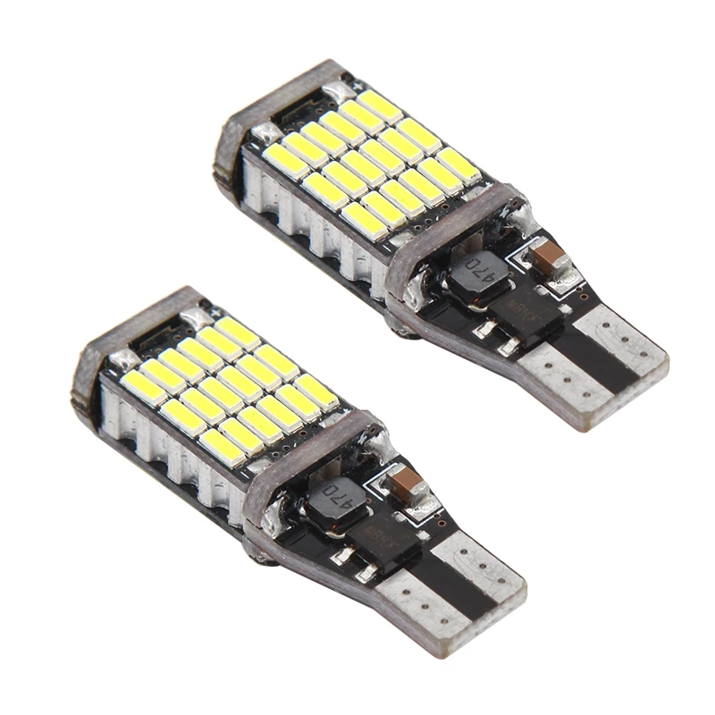 10PCS T15 LED REVERSING LIGHT t15 led bulbs 4014 chip Car backup light drl led Driving lights Flashing 3 Time Siganl Brake Lamp