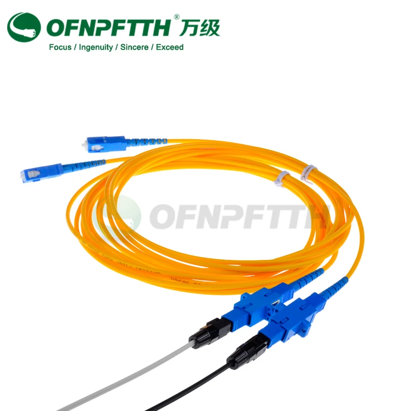 SC-SC SM SX Fiber Optic Patch Cord 10M With SC Adapter