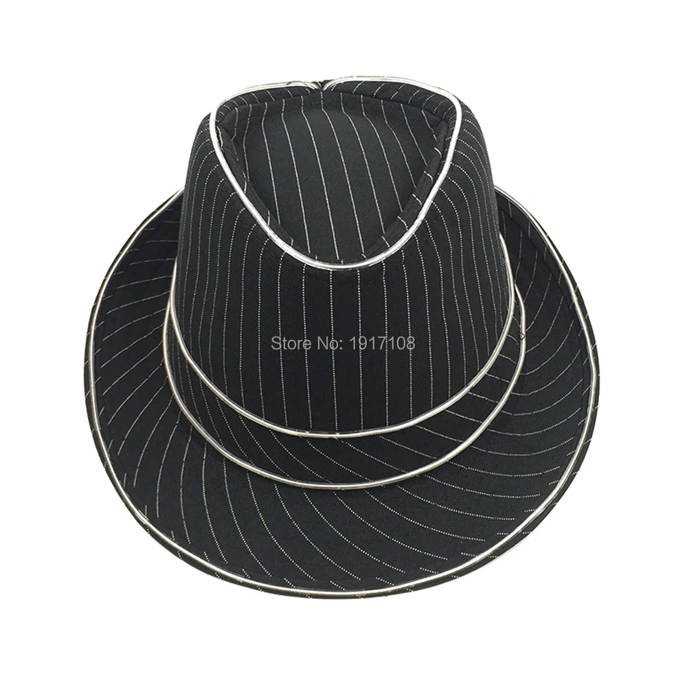 2021Flashion Party Hat Halloween supplies 10 Colors Available glowing led Mask el hat caps For Carnival Wedding Decoration image 4