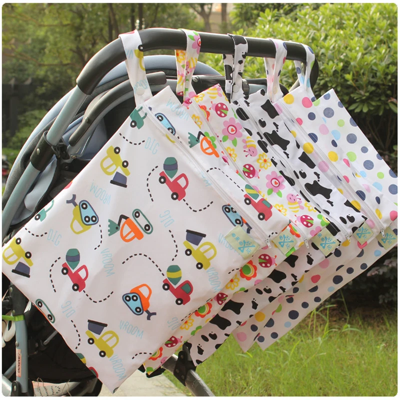Sacs à couches imperméables pour bébé, sac de support réutilisable, lavable, fourre-tout de rangement pour couches grill, sac de natation étanche,