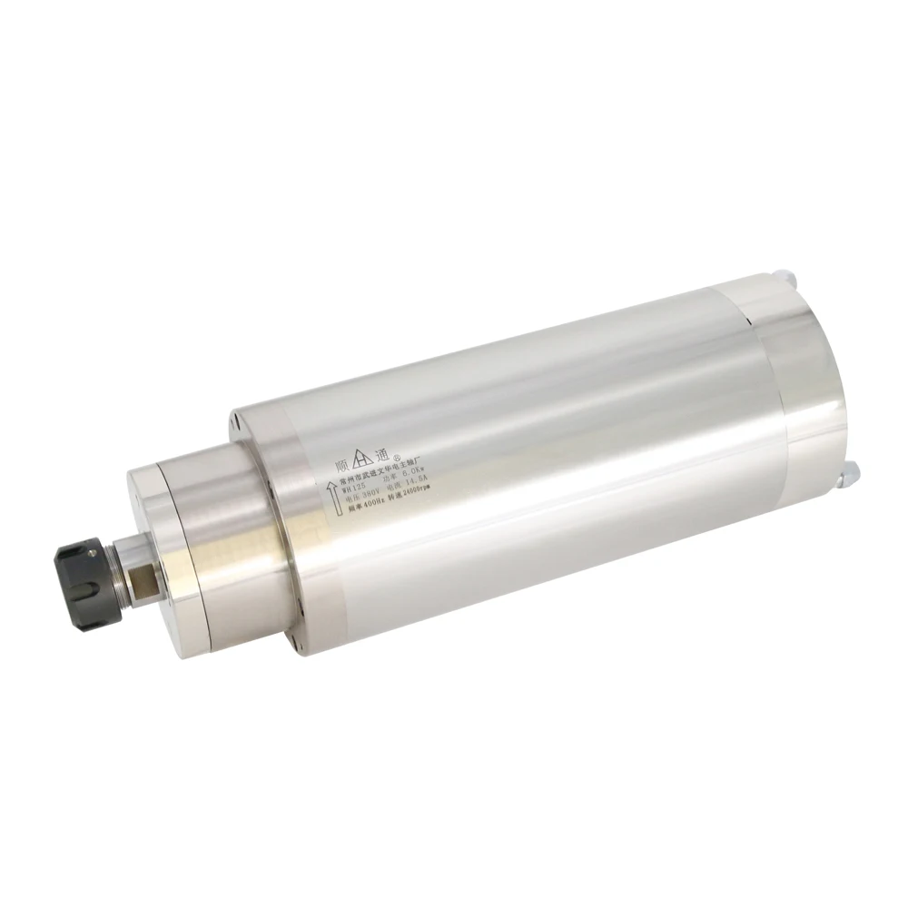 

6.0kw Spindle Motor For CNC Route 380V 14.5A Engraving Machine Spindle Water cooling For Cutting Woodworking