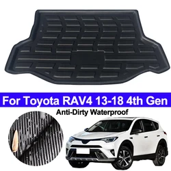 Rear Boot Cargo Liner Trunk Floor Mat Carpet Tray Mats Pad Mat Carpets For Toyota RAV4 2013 2014 2015 2016 2017 2018 Anti-dirty