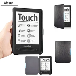 For PocketBook Touch 622 eReader Case and Pocketbook Touch Lux 623 Folio Pocket Fit PB 622 / PB623 Protective Skin+Film+Pen