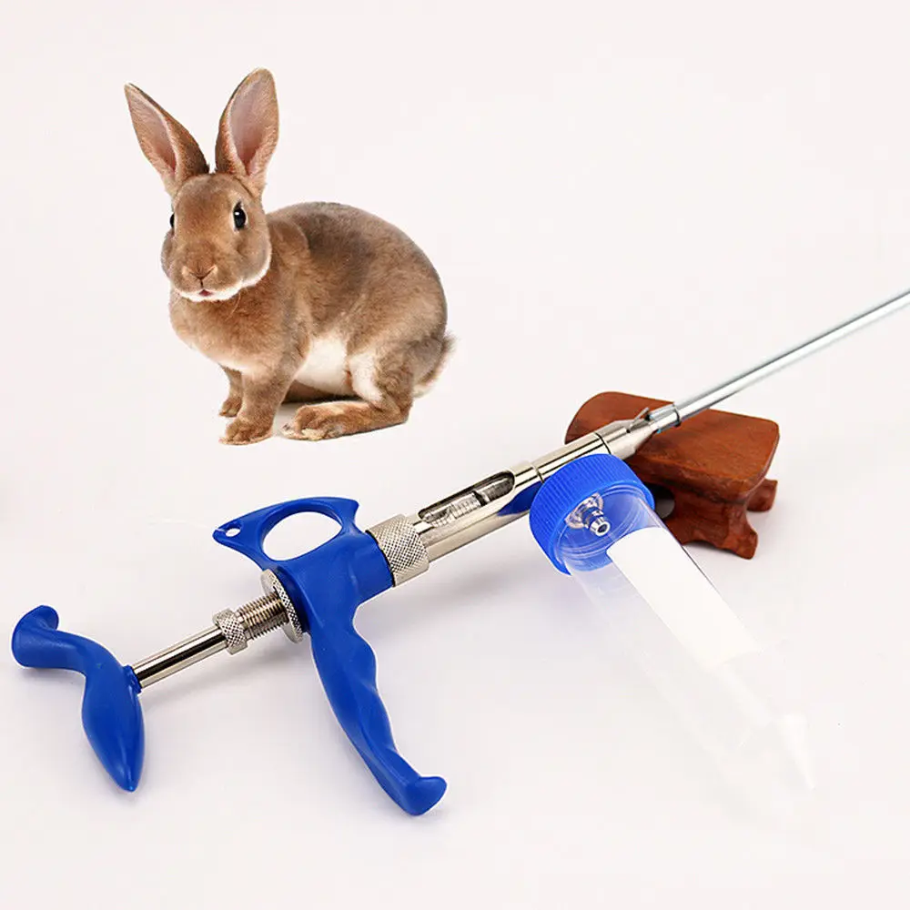 

Stainless Steel Rabbit Insemination Gun Insemination Grab Rabbit Semen Collector Rabbit With Artificial Insemination Equipment