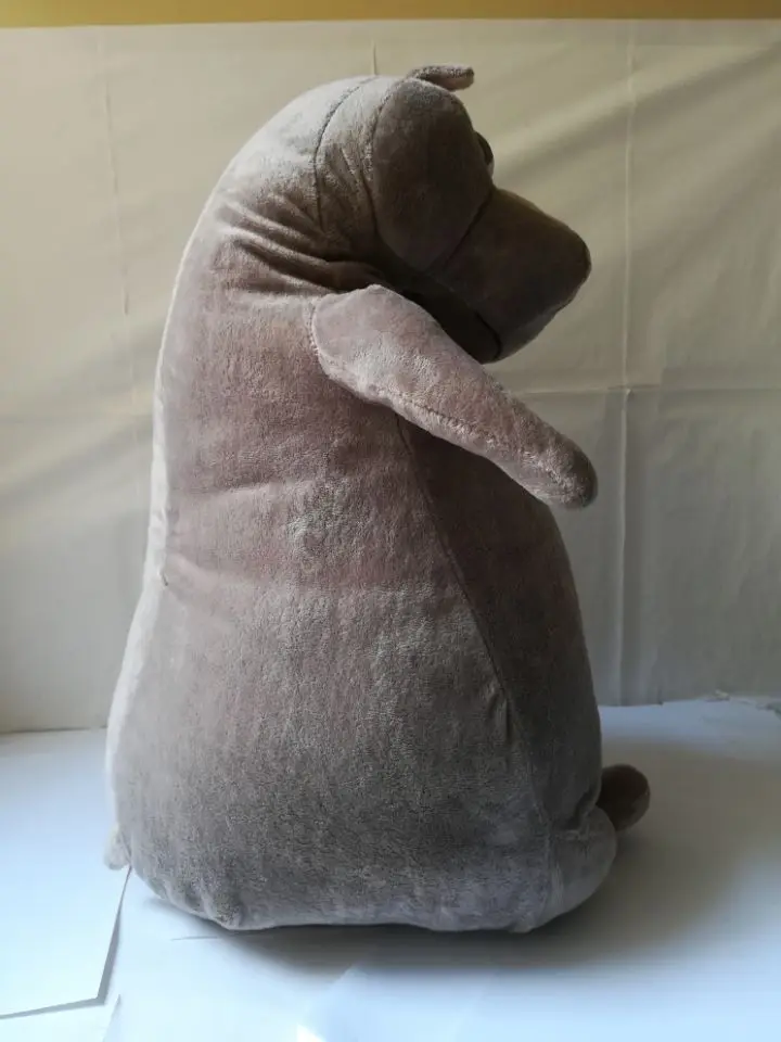 big creative cartoon Madagascar hippo plush toy soft throw pillow Christmas gift about 50cmw0109