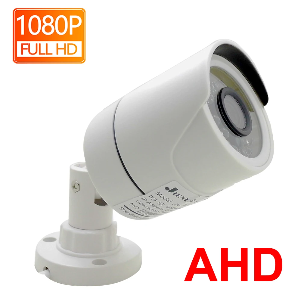 1080p AHD Cctv Camera 2mp Analog Surveillance High Definition Infrared Night Vision Security Cam Home Outdoor Bullet  Hd Cameras