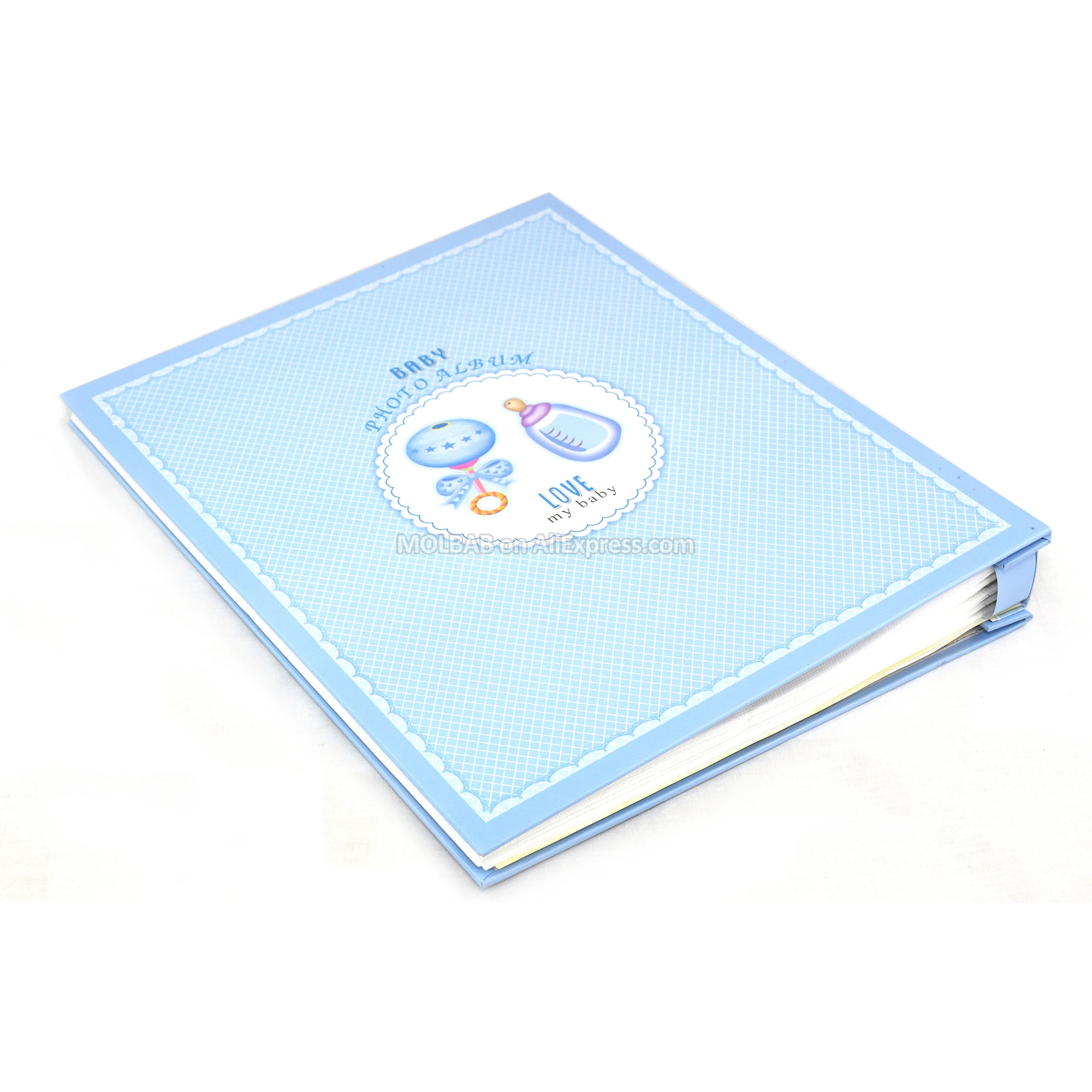Children Photo Album Baby 12 Months Growth Cover Frame Decor Kids Birthday Souvenir Gifts 6/8 inch Pictures 220 Sheets Storage
