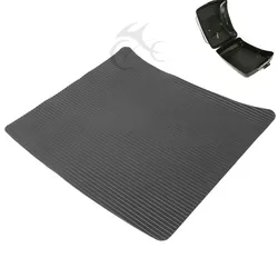 Motorcycle Black PVC Mat Insert Trunk For Harley Touring Road King Street Glide Road Glide 2014-2024