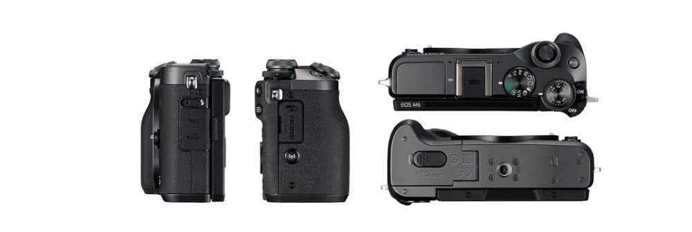 Canon M6 Digital Camera EF-M15-45 IS STM Lens Kit For Canon EOS M6 Mirrorless Digital Camera