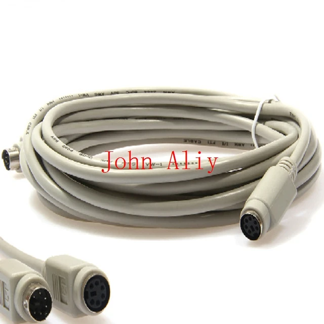 

Wholesale for PS2 PS/2 Keyboard Mouse PS2 Extension Cable 6 pin PS2 Male to Female