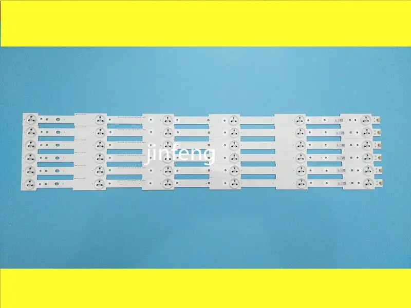 

2pcs 32'' 562mm*20mm 6leds LED Backlight Lamps Strips 2013CH320 LVED 3228 w/ Optical Lens Fliter for TV Monitor Panel New