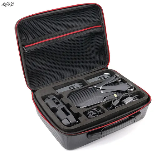 Funda portátil mavic Pro, cargador de batería con control remoto, bolso de hombro, caja impermeable de PU para Dron DJI mavic Pro 1