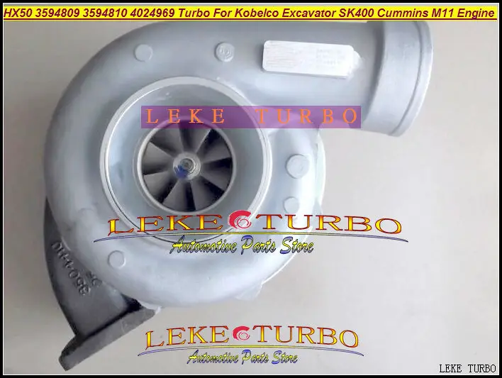 

Wholesale HX50 3594809 3594810 4024969 Turbo Turbine Turbocharger For Kobelco Excavator SK400 For Cummins M11 10.9L Diesel