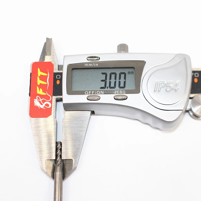 Fresa de alumínio 3mm 1 peça