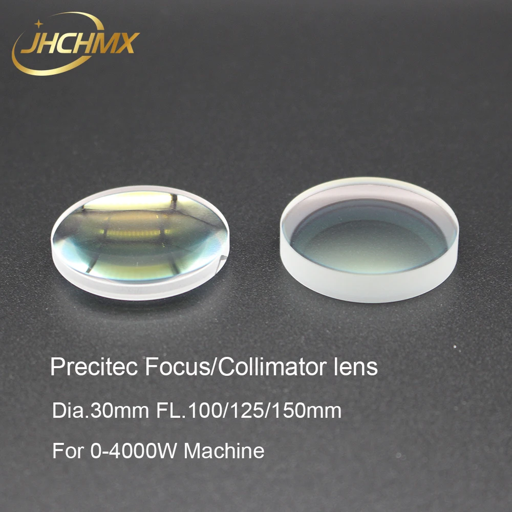 Lfchmx-lente de Foco Laser Precitec para Fibra Colimador Dia.30 mm Fl.100 125 150 mm 04000w para Cabeça de Corte a Laser Precitec