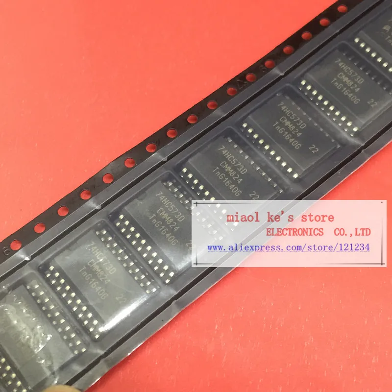 [ 10pcs ] 100%New original; SN74HC573DWR 74HC573D 74HC573  SOP20 - IC LATCH OCTAL D 3STATE 20SOIC