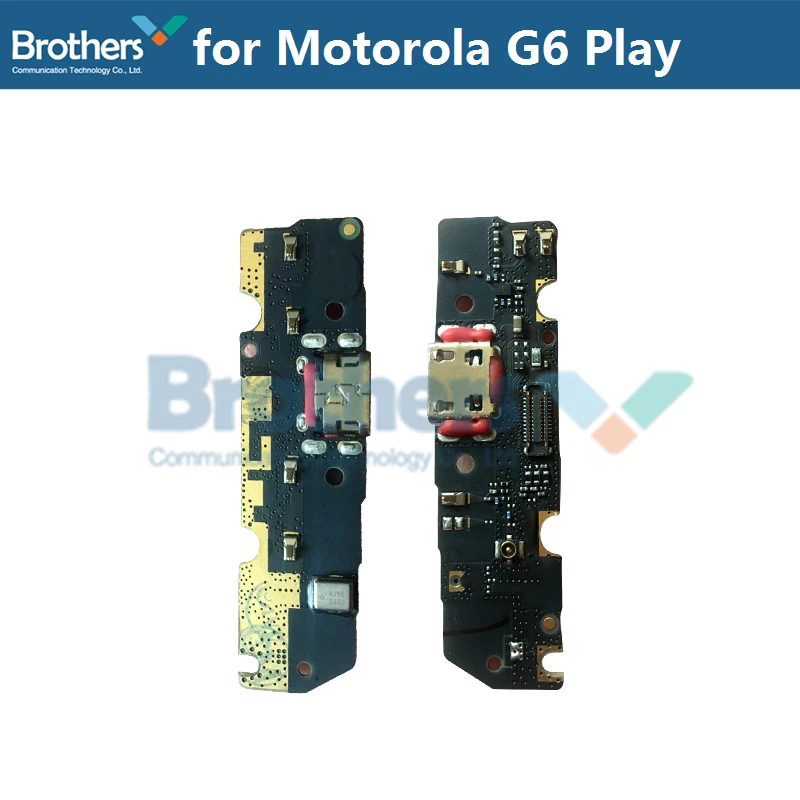Para Motorola G6 Play Cable flexible de carga USB para Motorola G6 Play conector de base de carga cargador Cable flexible reemplazo de teléfono