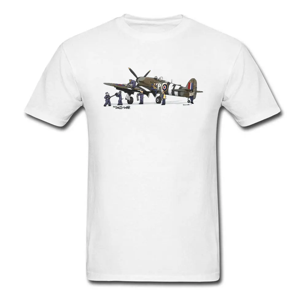 Flight T-shirt For Pilot Men T Shirts Style Tshirt Designer WWII Mens Tees Oversized Summer White Tops Airplane Printed