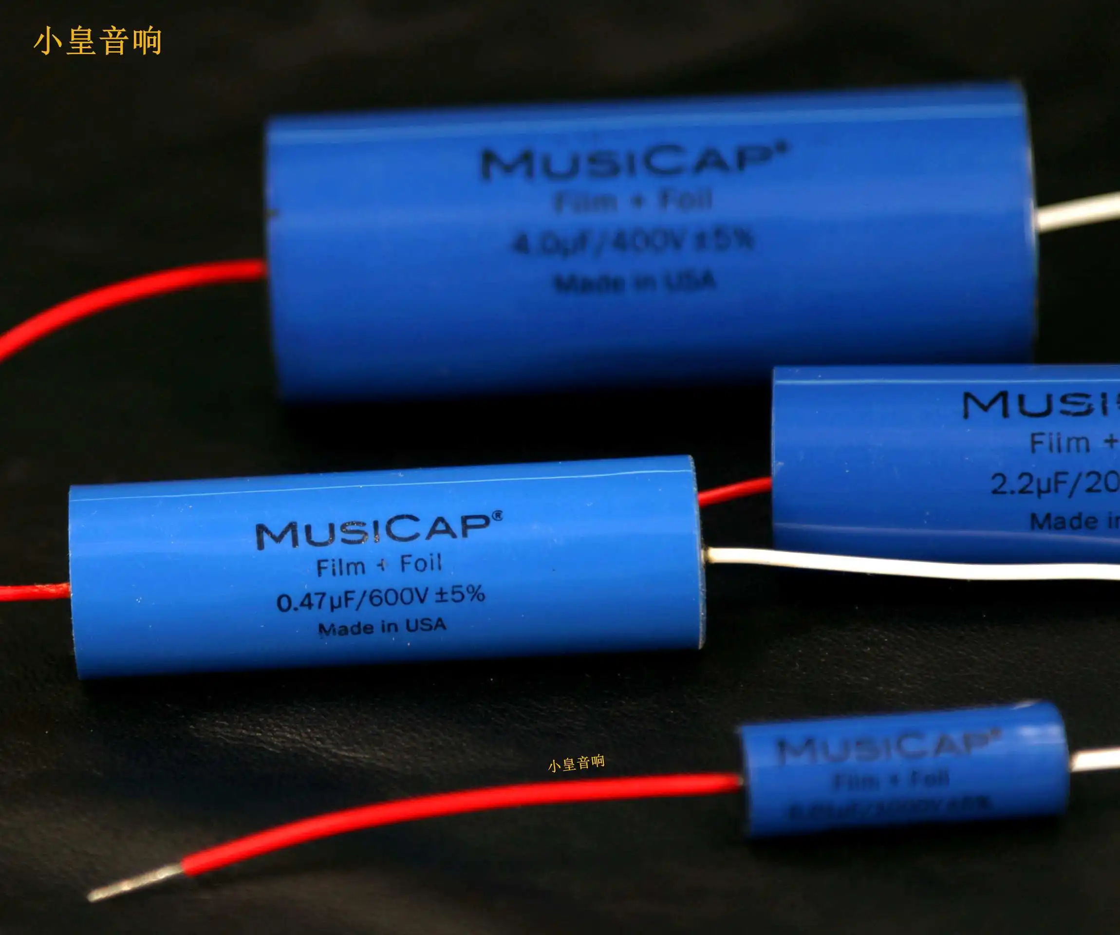 1lot/2pcs American original MusiCap 0.01UF-5UF speaker divider capacitor axial capacitor  Foil Polypropylene free shipping