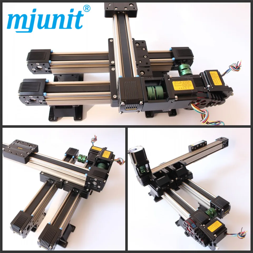 

MJ45 Belt driven long travel linear slide with High Strength Motorized Linear Stage