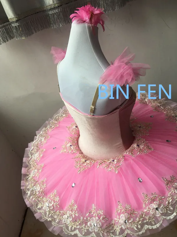 2024 Professional Ballet Tutu Child Kids Girls Ballet Skirts Adult Women Ballerina Dress Children\'s Ballet Performance Costume