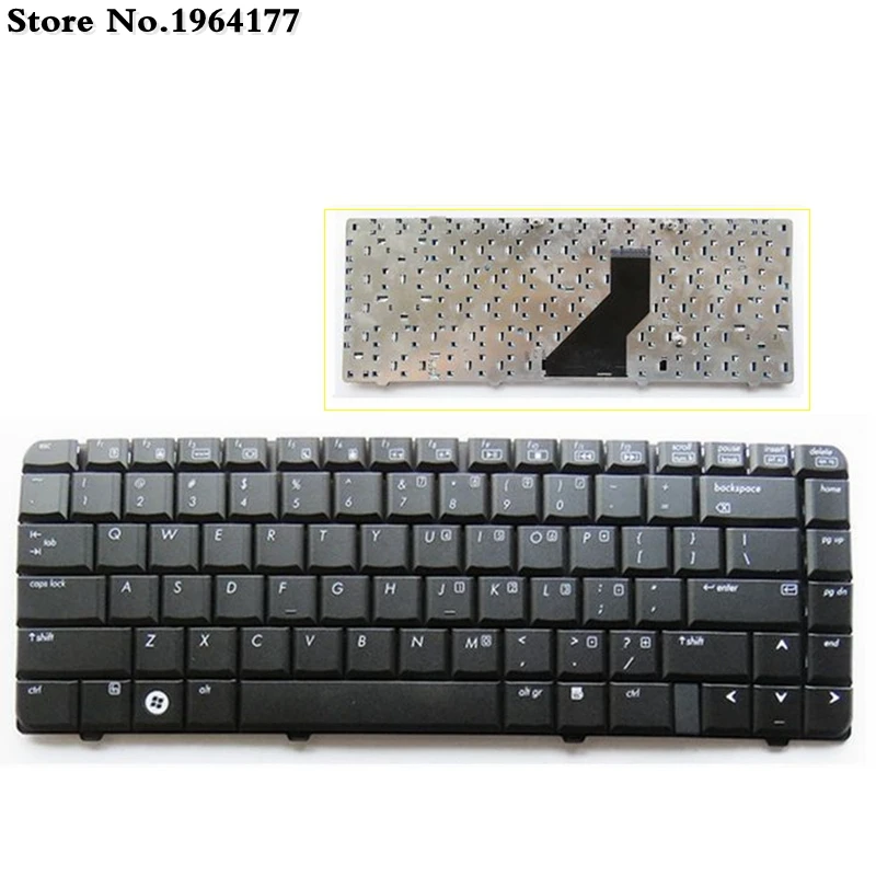 NEW US laptop keyboard FOR HP V6100 V6000  F500 F734 F700 Replace laptop keyboard English Black