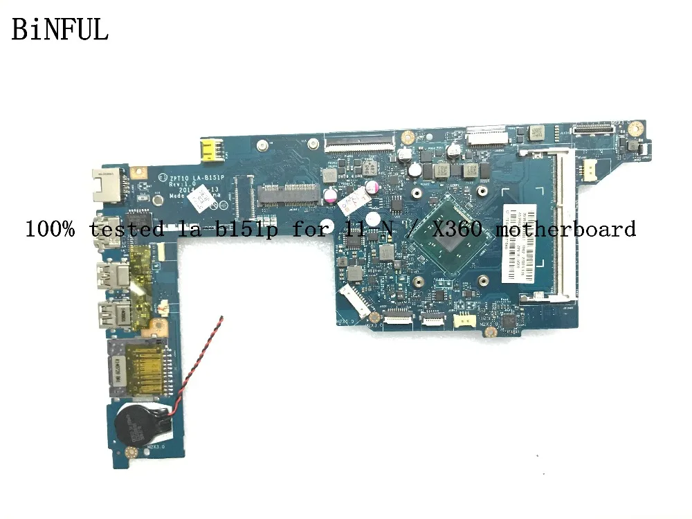 

FAST SHIPPING ZPT10 LA-B151P FOR HP 11-N X360 LAPTOP MOTHERBOARD ONBOARD PROCESSOR