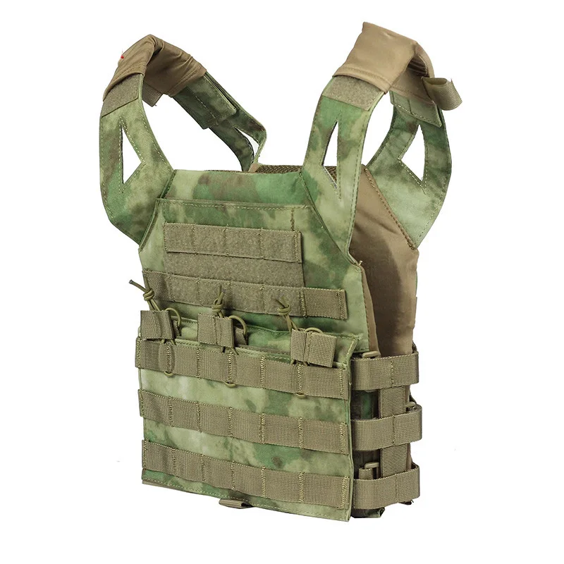 Children Mini 1000D Tactical Hunting Molle Plate Carrier JPC Vest Safety Protection For Kids Outdoor Activity image 3