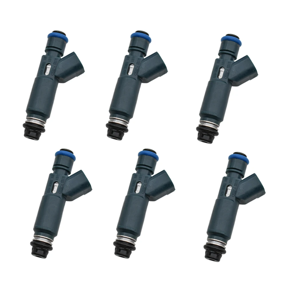 6 sztuk/zestaw 2M2E-A7B AJ51-13-250 wtryskiwacz paliwa do FORD MONDEO 2001-2004 V6 2.5L MAZDA 6 2003-2008 V6 3.0L / MPV 2002-2006 V6 3.0L