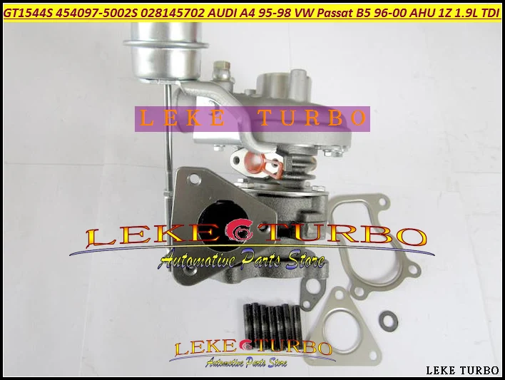 GT1544S 454097 454097-0001 454097-0002 028145702 Turbo For AUDI A4 1995-98 For Volkswagen VW Passat B5 1996-00 1Z AHU 1.9L TDI