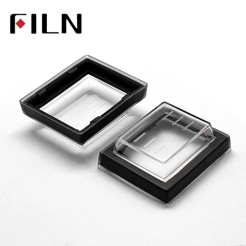 5 Pcs 25x32mm Mounting Hole Rectangle Clear Silicone Waterproof Protect Cover Rectangle Cap For KCD Rocker Switches