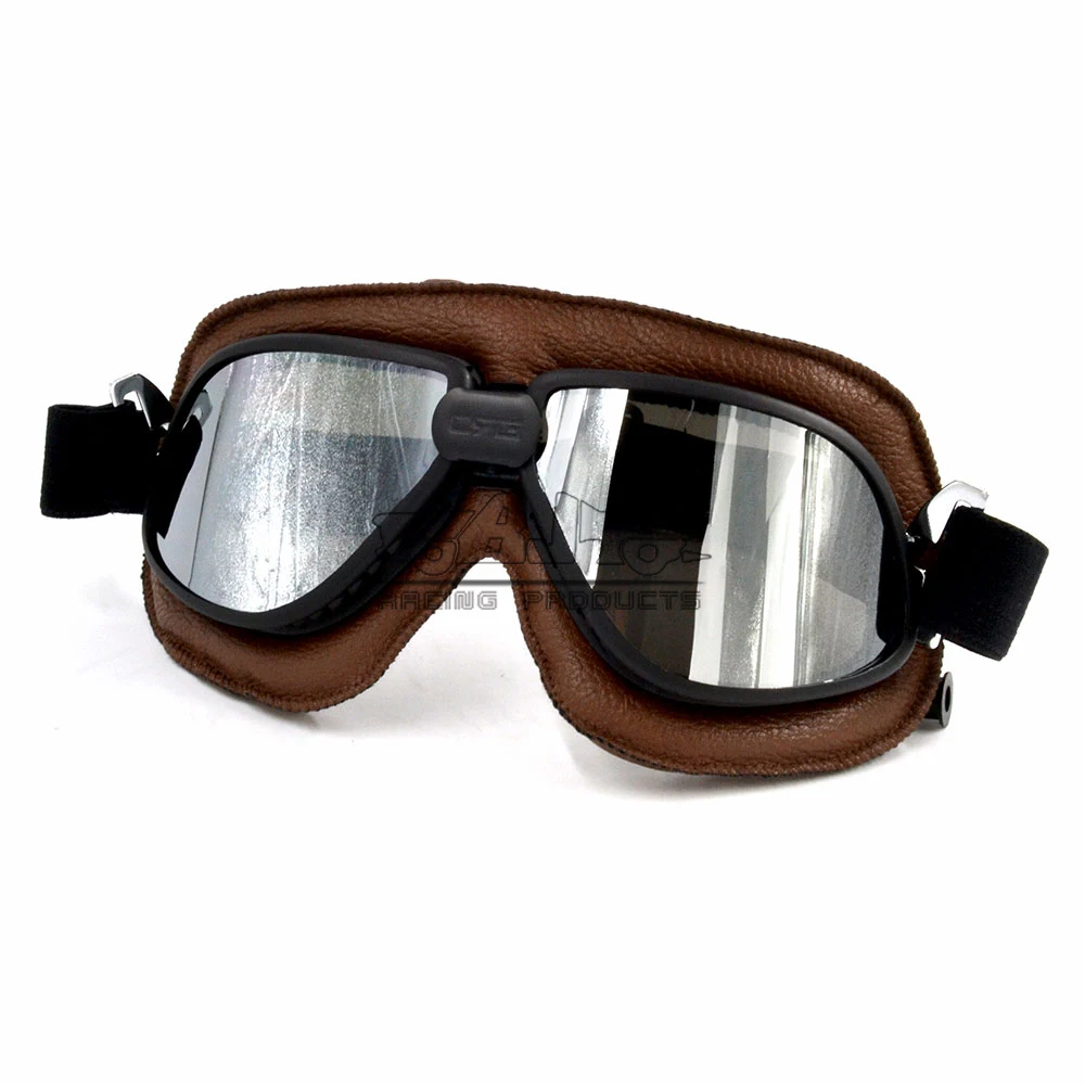 Bjmoto motocross Atv Bike Classic Old Style Lenses Custom Glasses goggles motorcycle helmet glass goggles