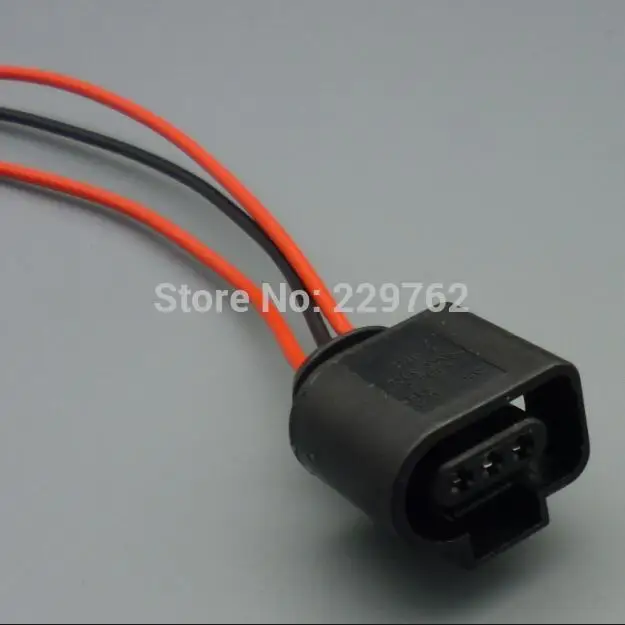 Shhworldsea 1pcs 1J0973702 1J0973802 Electrical Harness 2 Pin Connector Plug Wiring for VW For Audi A4 A6 A8 Q5 Q7 2004 - 2009