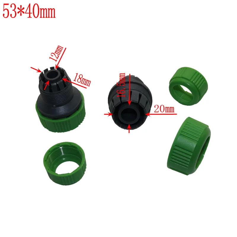 1pcs Garden Sprinkler Pipe Connectors Variable Adapters Hoses Plastic Connectors Gardening Accessories 1/2