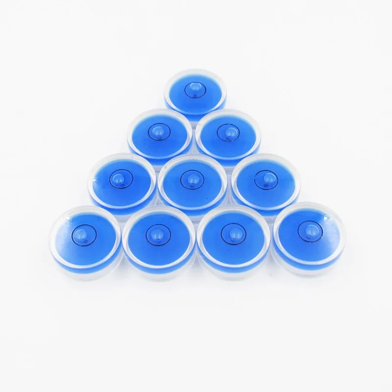 (5 pezzi/lottp) QASE Livella universale Livella a bolla rotonda Livella a bolla circolare in plastica Dimensioni 25 * 10mm