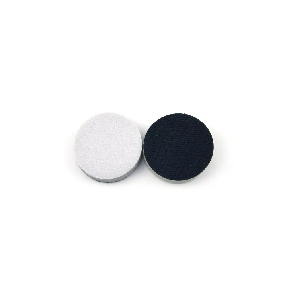 2PCS 2 Zoll (50mm) hohe Dichte Schwamm Oberfläche Schutz Interface Pads für 2 "Zurück-up Schleifen Pad und Haken & Loop Schleifen discs
