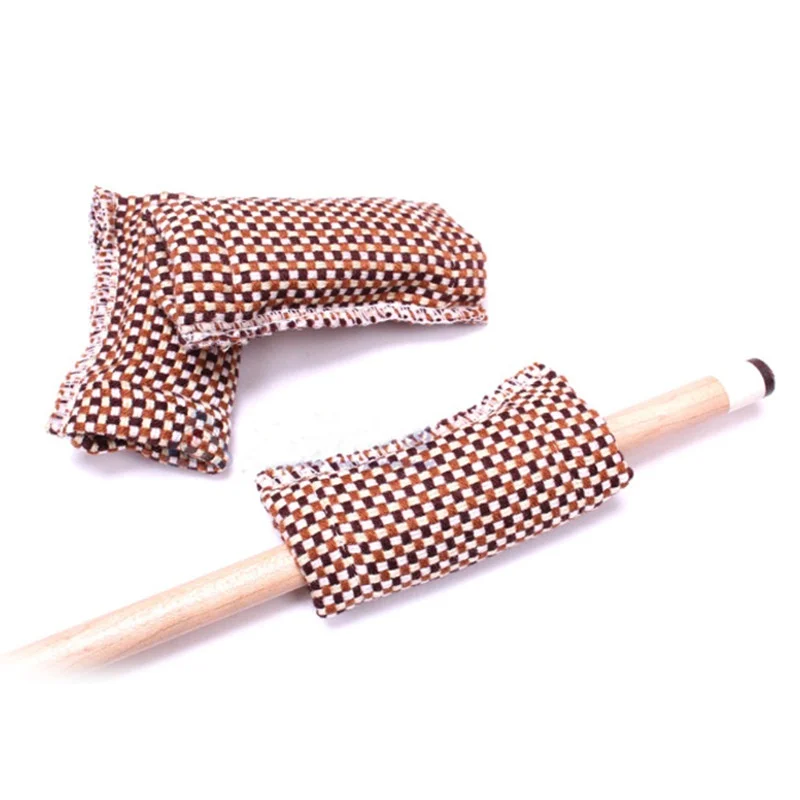 ליטוש קיו מוט ניגוב בד ביליארד כלי אביזרי סנוקר רמזים מקל ניקוי תחזוקה פולני שרוול בד