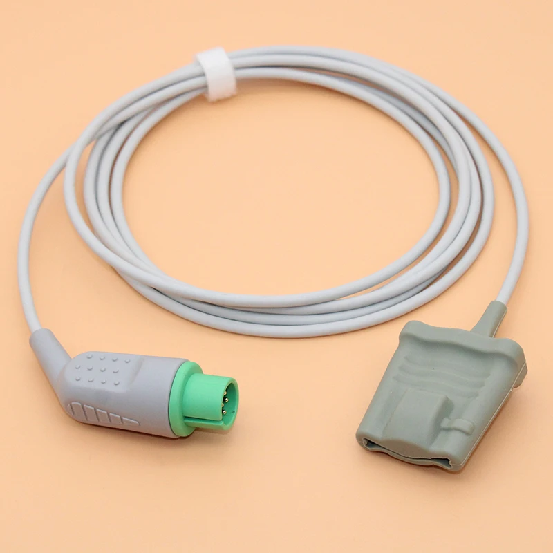 Compatible 7pin Bionets BM7 Spo2 sensor cable for adult/pediatric/child/Neonate/veterinary,Finger/Ear/Foot/Forehead Probe cable.