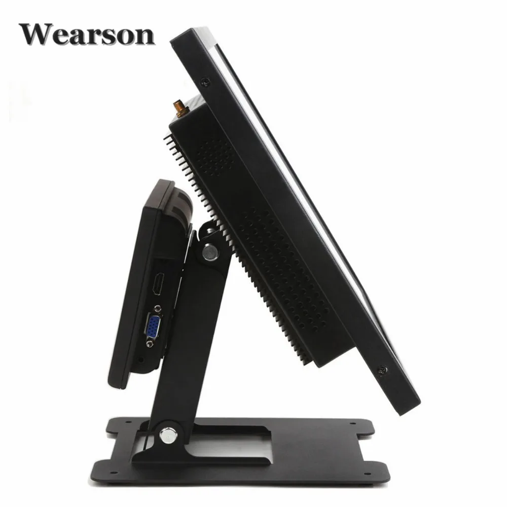 Wearson Touch LCD Monitor&All In One PC Stand All Metal Holder Sturdy With VESA Hole 75x75mm&100x100mm