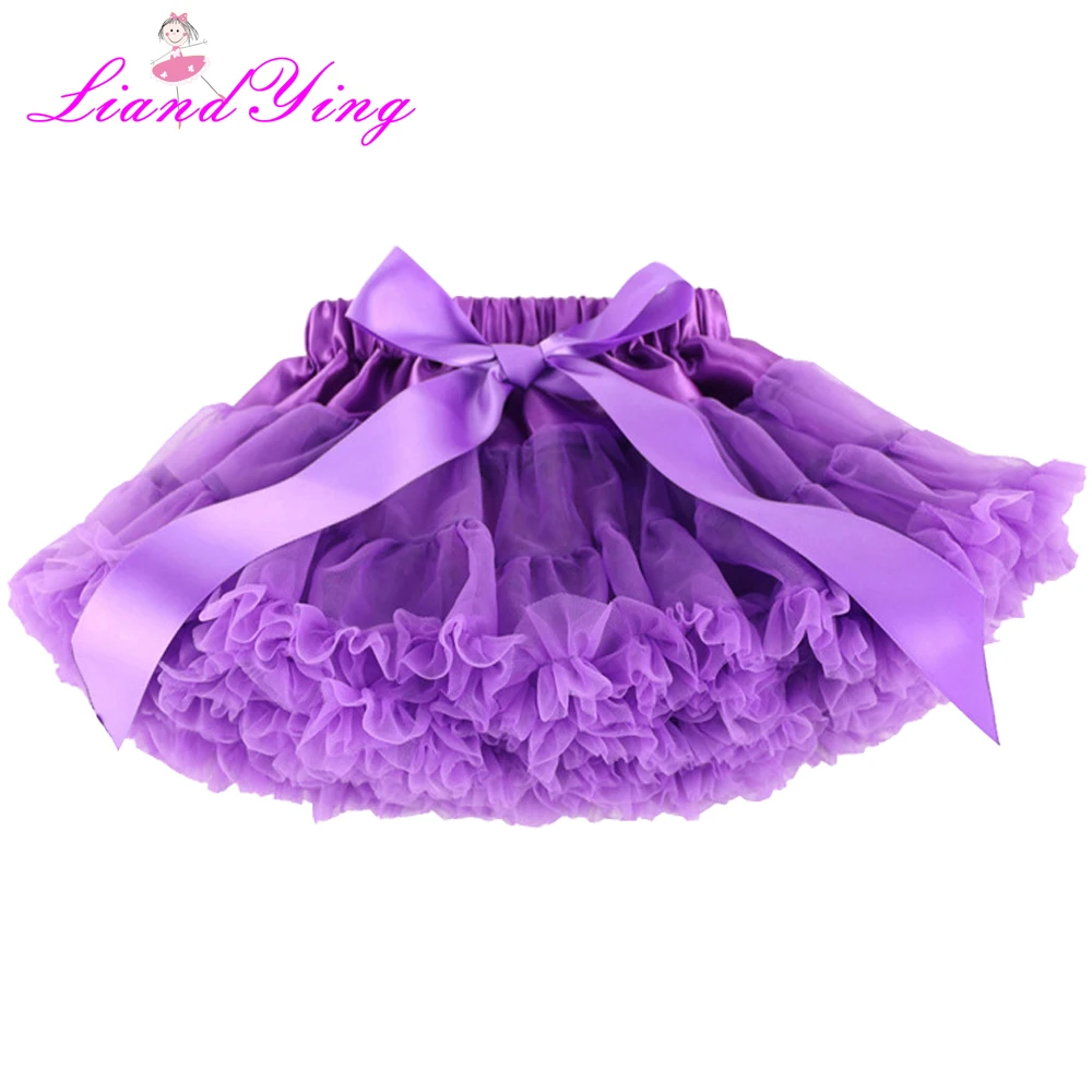 Kids Girl Princess Skirts Tutu Skirt Dance Ballerina Pettiskirt Toddler Fluffy Ballet Skirt For Girls Party Tulle Miniskirt