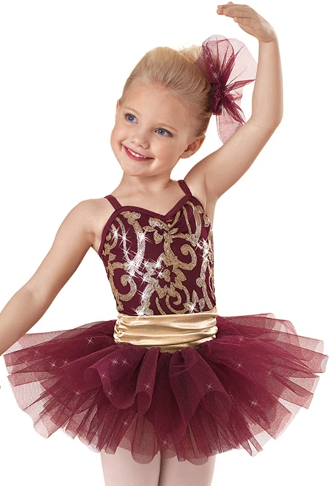 

2018 New Ballet Tutu Costume Girls Ballerina Ballet Dress Children Stage Proformance Dance Leotard Dancewear B-2373