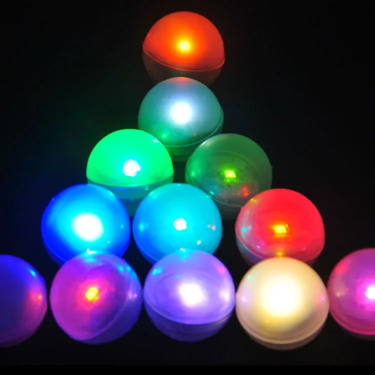 

Fairy LED Pearls!!!(48pcs/Lot) Wedding Decoration 2CM Mini Colorful Small Battery Led Berries Waterproof Floating LED Lights