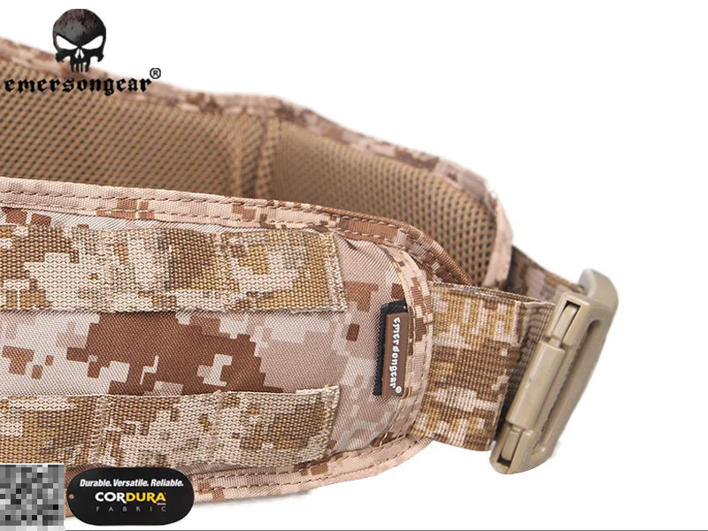 Imagem -04 - Emersongear-acolchoado Molle Cinto Airsoft Tactical Aor1 Em9086