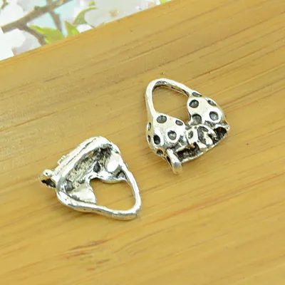 underwear/swimming suit/scarf/socks/gloves shape antique silver alloy charm DIY pendant vintage jewelry accessories findings hot