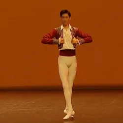 Custom Made Men Ballet Jacket And Shirt With Leotard Bottom Two Pieces Outfit/Prince Long Sleeve Dance Top For Male