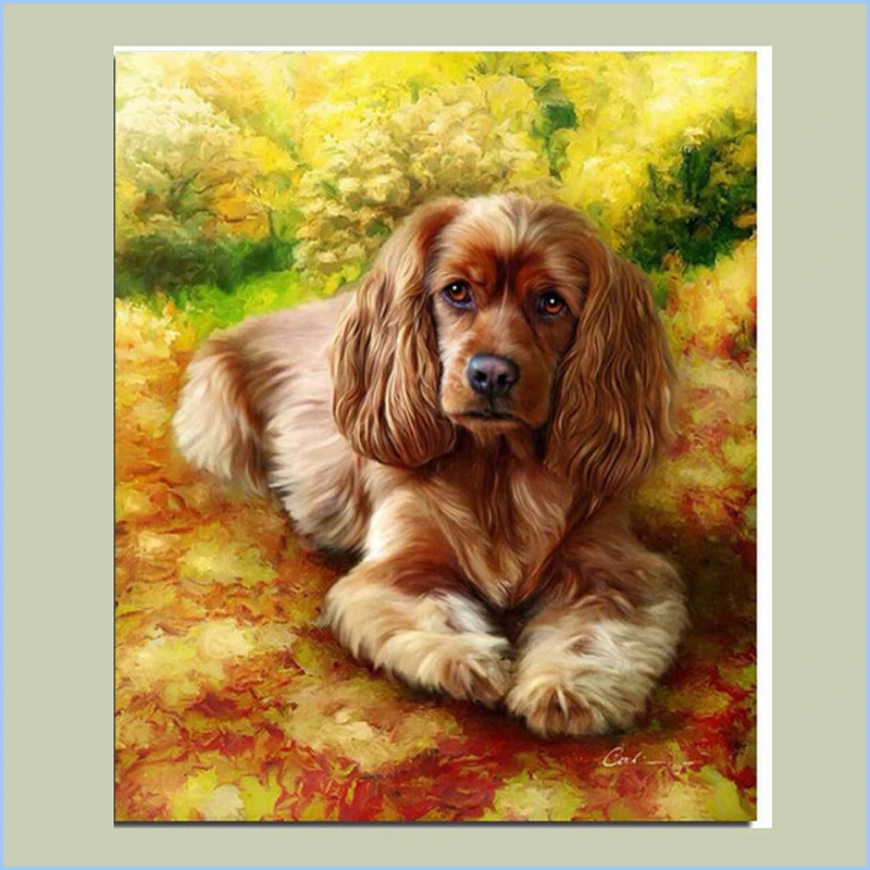 Needlework Diy 3d Diamond Painting Cross Stitch Pictures Of Rhinestone Diamond Mosaic Kit 5d Diamond Embroidery Dog Animal