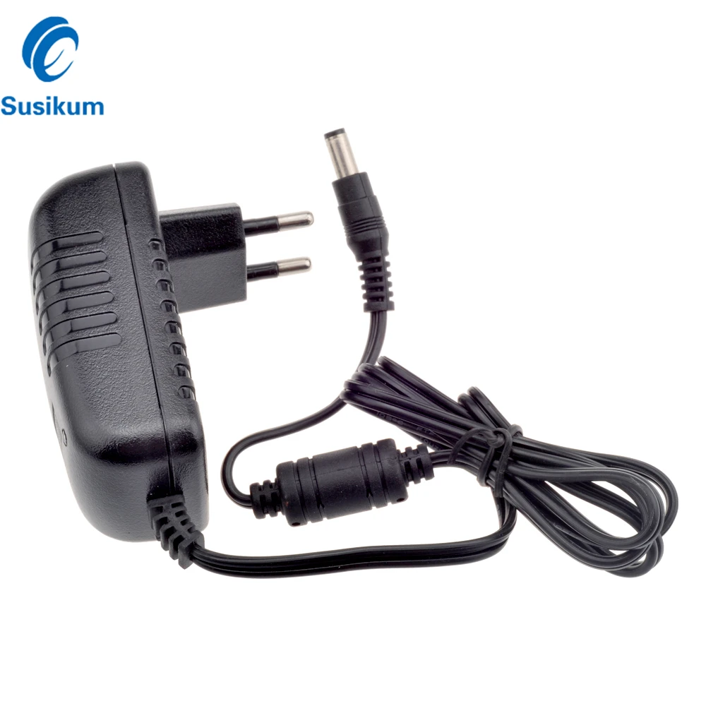 cctv power adapter para sistema de camera de seguranca carregador de alimentacao eua e ue plug dc 12v 2a 01