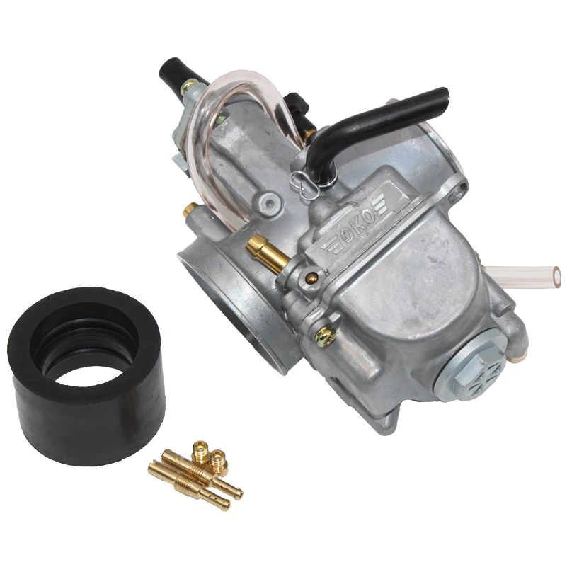 2 Stroke Motorcycle Carburetor 21 24 26 28 30 32 34mm PWK For OKO Universal Racing Dirt Bike Motocross Carburetors Power Jet