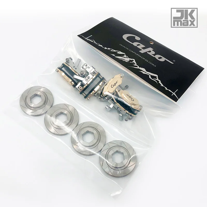 Disc Brake Simulation Decoration A Set  CD158274DB for RC Car Capo JKMAX Crawler only decoration