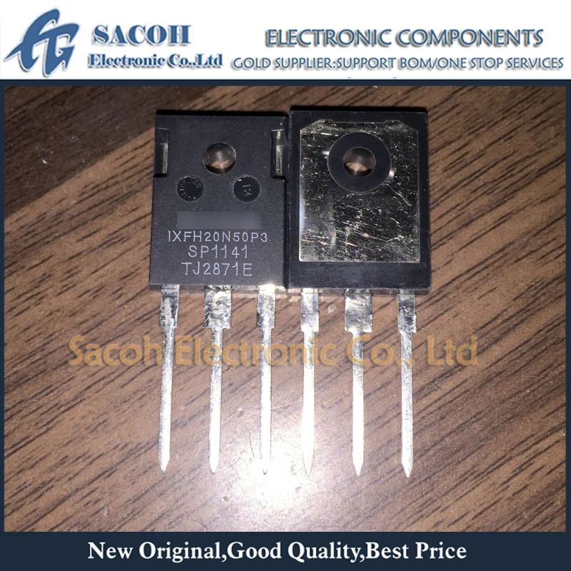 

Refurbished Original 10Pcs/Lot IXFH20N50P3 IXTH20N50D OR IXFH20N60 IXFH20N60Q IXTH20N60 TO-247 20A 500V Single MOSFET